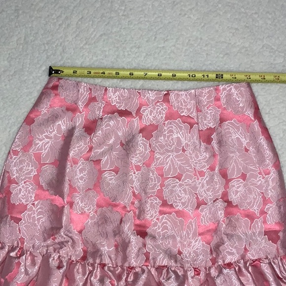 NWT Glamorous Collection Pink Floral Skirt (Size 6) - Picture 12 of 15